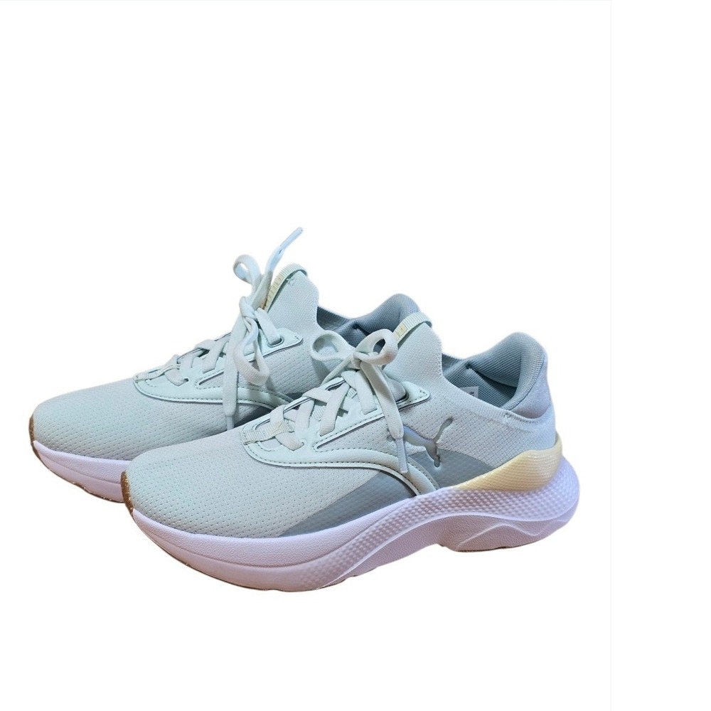 Puma SOFTRIDE Mayve Transformative Running Shoes Womens 7.5 Modern Mint Gym